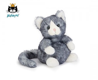 Jellycat 灰白色小猫咪柔软毛绒玩具(18厘米) Jellycat 灰白色小猫咪柔软毛绒玩具(18厘米)